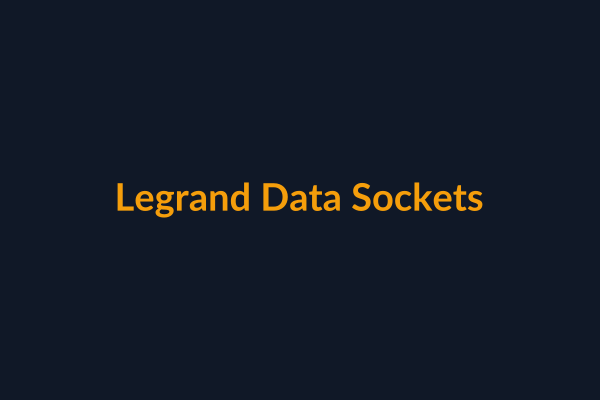 Legrand Data Sockets available at Raguveer Electric Talala